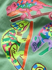 Boden Green Short Sleeve Graphic T-Shirt - Image 3 of 3