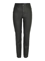 NOISY MAY Black Coated High Waisted Jeans - Image 5 of 5