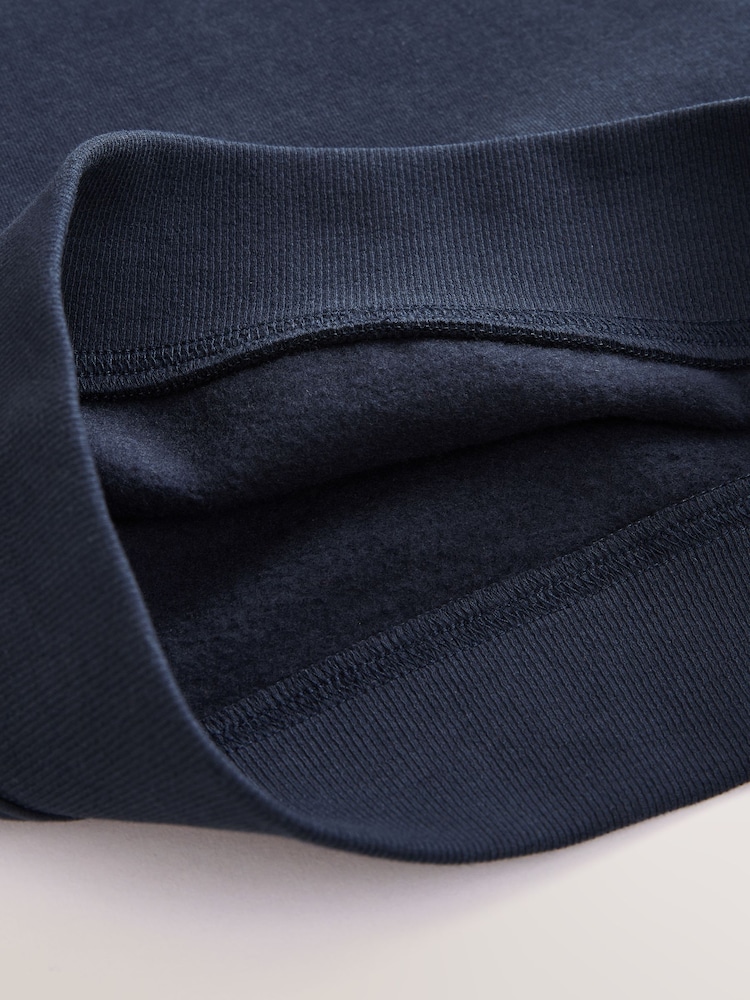 Navy Blue 2 Pack Crew Neck School Sweater (3-16yrs) - Image 6 of 6