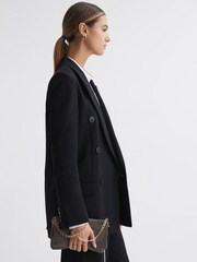 Reiss Gunmetal Soho Embellished Shoulder Bag - Image 2 of 5