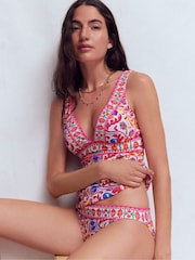 Boden Pink Porto Tankini Top - Image 3 of 6