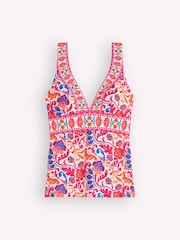 Boden Pink Porto Tankini Top - Image 5 of 6