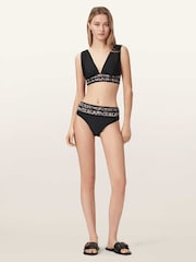 AllSaints Animal Xalia Bikini Top - Image 2 of 6