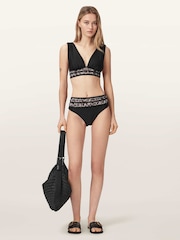 AllSaints Animal Xalia Bikini Top - Image 5 of 6