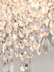 Chrome Elena 3 Light Flush Ceiling Light - Image 3 of 6