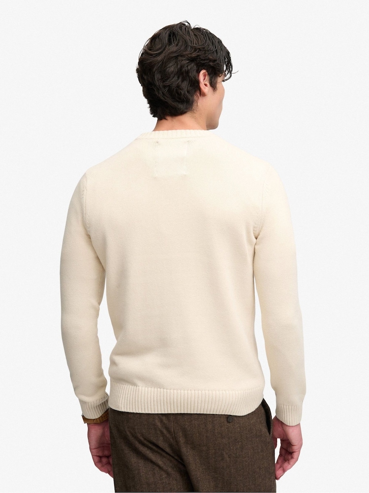 Boz - Superdry Aplike Qrafik Cemper - 5şəkildən 2 şəkil