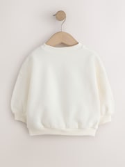 Roomijs - Sweatshirt met ronde hals (3mths-7yrs) - Afbeelding 2 van 4