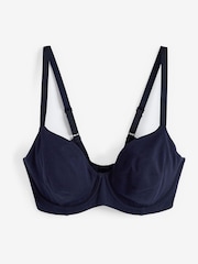 Navy/White DD+ Non Pad Balcony Bras 2 Pack - Image 6 of 7