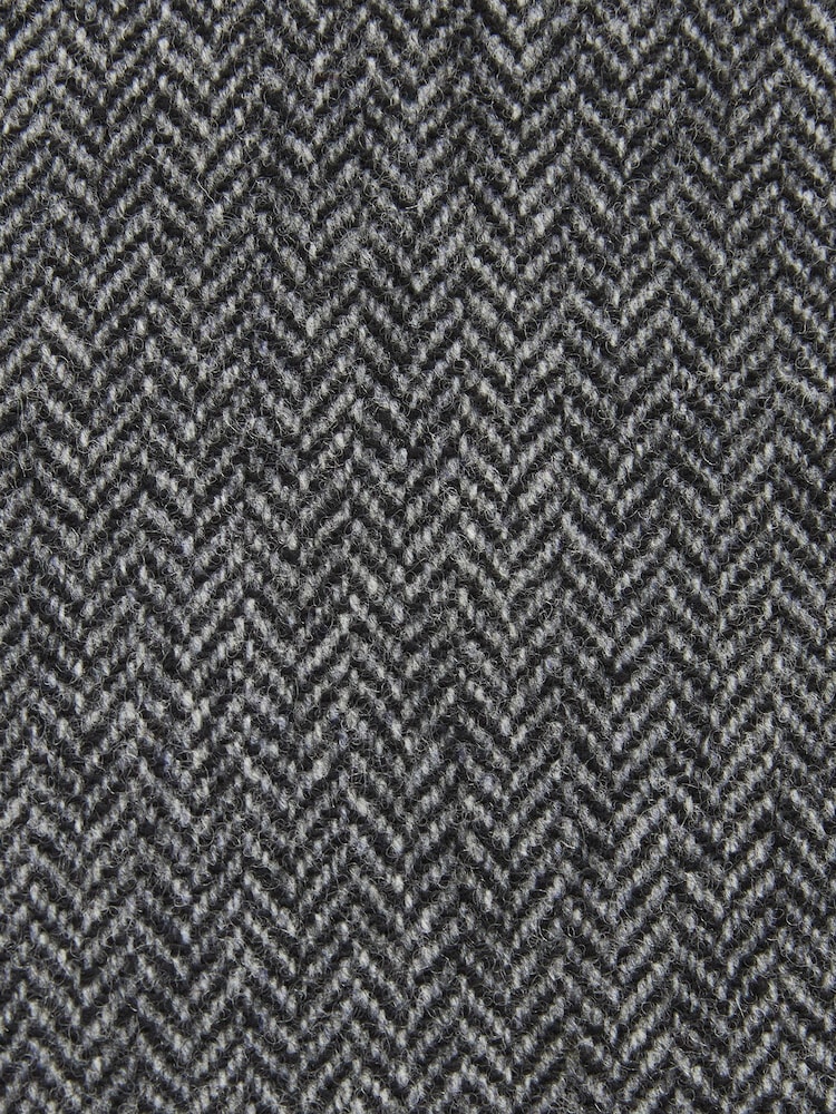 Barbour® Grey Herringbone Slim Fit Suit Jacket - Image 16 of 16