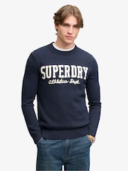 Superdry Applique Graphic Jumper - Imagen 1 de 7