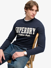 Superdry Applique Graphic Jumper - Imagen 5 de 7