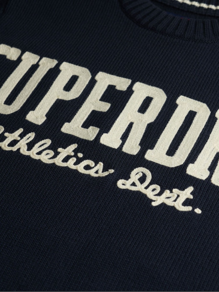 Superdry Applique Graphic Jumper - Imagen 7 de 7