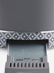 Grey Geometric 2 Slice Toaster - Image 3 of 7
