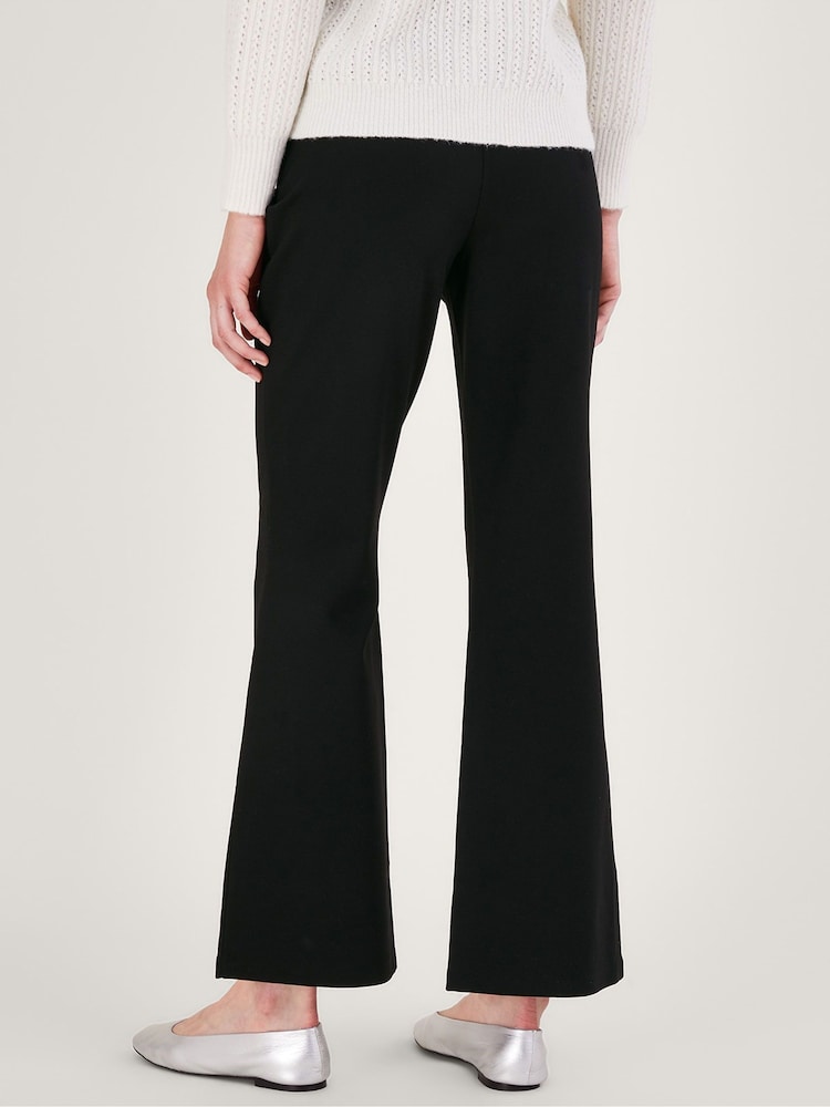 Monsoon Black Ponte Petra Trousers - Image 2 of 5