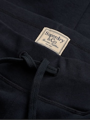 Superdry Blue Essential Company Logo Joggers - Image 7 of 7