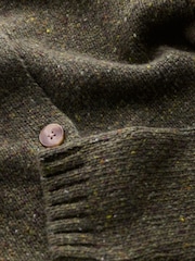 Seasalt Cornwall Green Dawson Pick Cardigan Made With Merino - Image 5 of 5