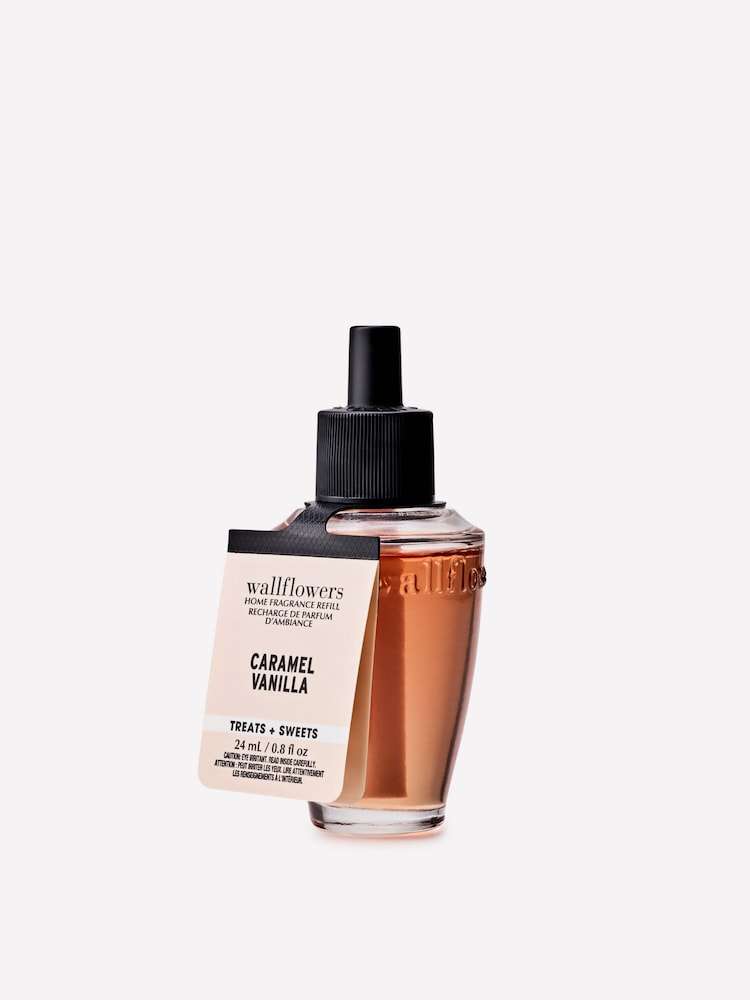 Bath & Body Works Caramel & Vanilla Wallflowers Fragrance Refill 24 ml - Image 1 of 4 Bath & Body Works Caramel & Vanilla Wallflowers Fragrance Refill 24 ml - Image 1 of 4