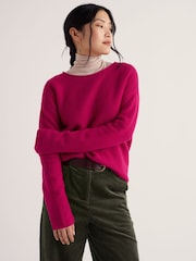 Seasalt Cornwall Pink Fruity Jumper - Image 1 of 5