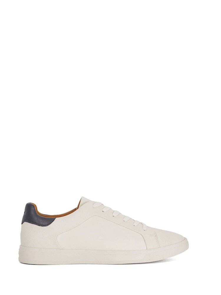 Dune London Natural Traces Trainers - Image 1 of 6 Dune London Natural Traces Trainers - Image 1 of 6
