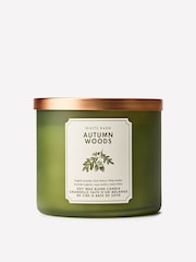 Bath & Body Works Autumn Woods 3-Wick Candle - Image 1 of 5