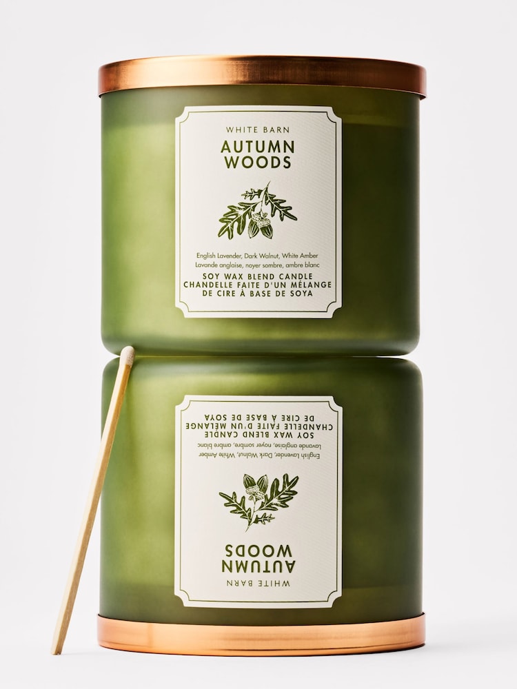 Bath & Body Works Autumn Woods 3-Wick Candle - Image 2 of 5 Bath & Body Works Autumn Woods 3-Wick Candle - Image 2 of 5