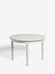 Clarke and Clarke Sage Green Ashdon 4 Seater Round Dining Table - Image 5 of 6