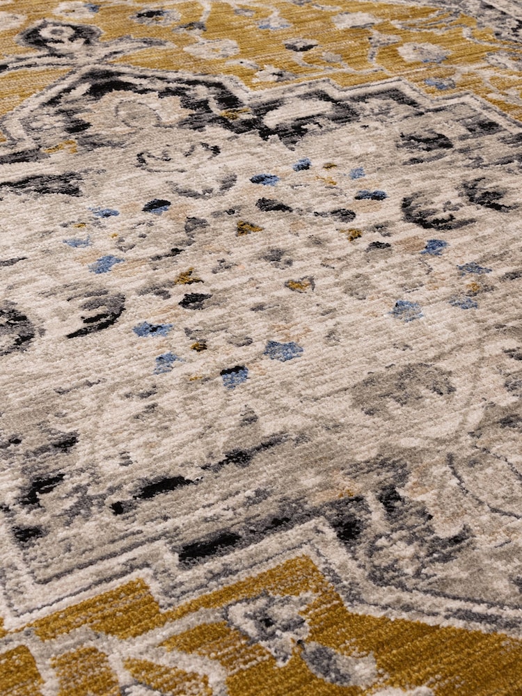 Asiatic Rugs Gold Sovereign Vintage Floral Rug - Image 4 of 4