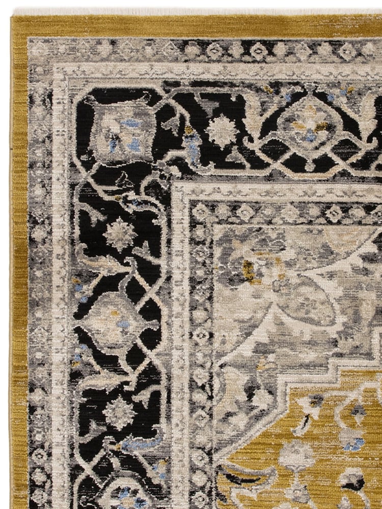 Asiatic Rugs Gold Sovereign Vintage Floral Rug - Image 9 of 9