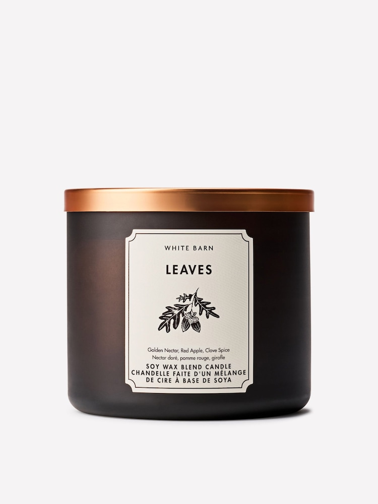 Bath & Body Works Leaves 3-Wick Candle - Image 1 of 4 Bath & Body Works Leaves 3-Wick Candle - Image 1 of 4