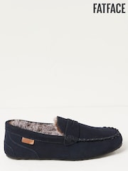 FatFace Blue Finn Suede Moccasins - Image 1 of 4