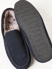 FatFace Blue Finn Suede Moccasins - Image 3 of 4