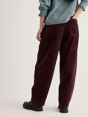 Seasalt Cornwall Brown Avens Cord Barrel Leg Trousers - Image 3 of 5