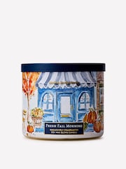 Bath & Body Works Fresh Fall Morning 3-Wick Candle 411g - Image 1 of 5