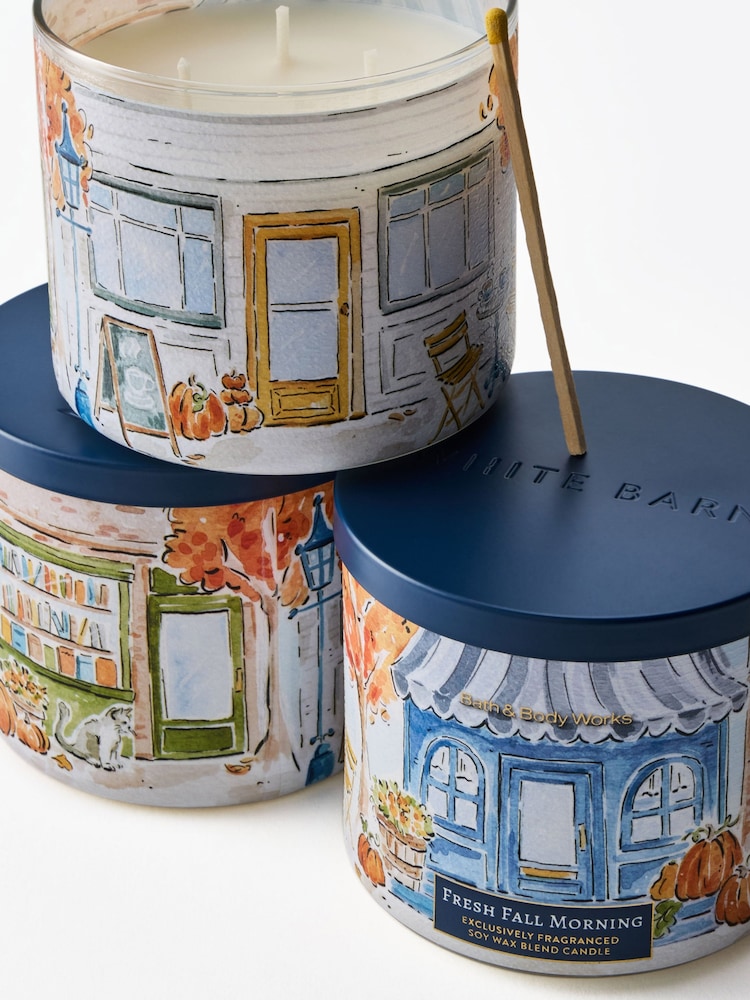 Bath & Body Works Fresh Fall Morning 3-Wick Candle 411g - Image 2 of 5 Bath & Body Works Fresh Fall Morning 3-Wick Candle 411g - Image 2 of 5