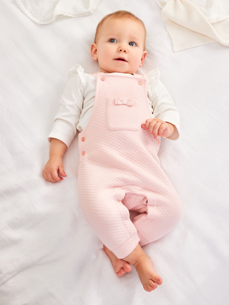 Baker by Ted Baker 2 Piece Quilted Romper Set - Image 1 of 10