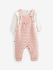 Baker by Ted Baker 2 Piece Quilted Romper Set - Image 5 of 10