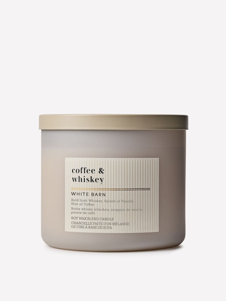 Bath & Body Works Coffee and Whiskey 3Wick Candle 104g - Image 1 of 4 Bath & Body Works Coffee and Whiskey 3Wick Candle 104g - Image 1 of 4