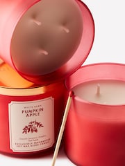 Bath & Body Works Pumpkin Apple 3-Wick Candle - Image 2 of 4