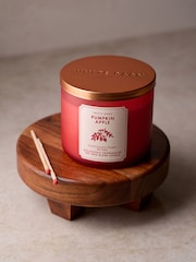 Bath & Body Works Pumpkin Apple 3-Wick Candle - Image 3 of 4