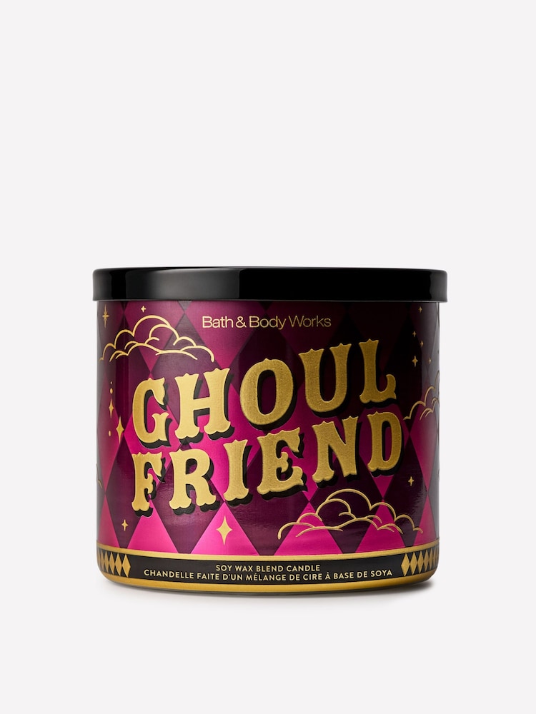 Bath & Body Works Ghoul Friend 3-Wick Candle 411g - Image 1 of 4 Bath & Body Works Ghoul Friend 3-Wick Candle 411g - Image 1 of 4
