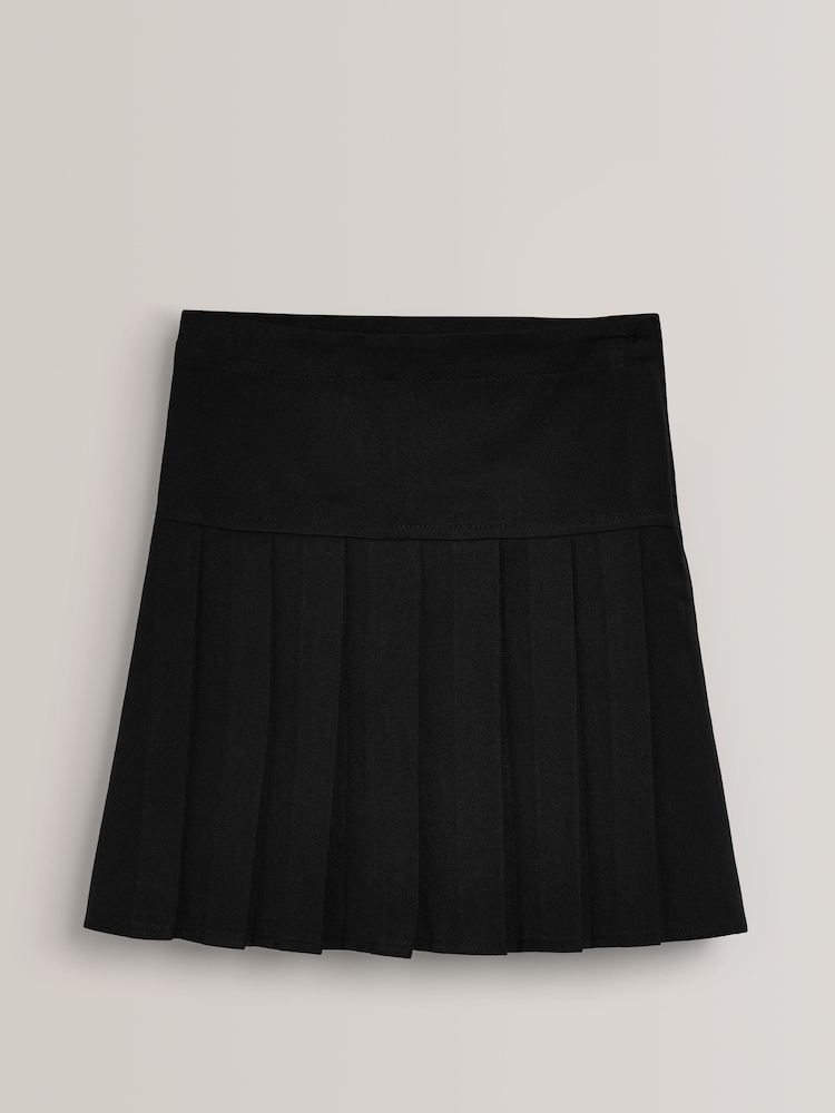 Black Regular Waist 2 Pack Pleated School Skirts (3-16yrs) - Image 8 of 8 Black Regular Waist 2 Pack Pleated School Skirts (3-16yrs) - Image 8 of 8