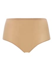 Nude - Pantalones de cintura alta sin costuras elásticos con diseño suave de Chantelle - Imagen 3 de 3