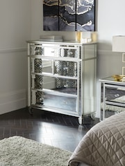 Mirror Fleur 5 Drawer Chest of Drawers - Image 1 of 6