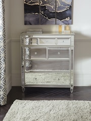 Mirror Fleur 5 Drawer Chest of Drawers - Image 3 of 6