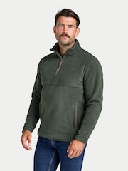 Raging Bull Green Quarter Neck Classic Fleece - Image 2 of 5