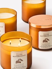 Bath & Body Works Salted Butterscotch 3-Wick Candle - Image 2 of 4
