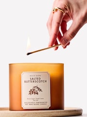 Bath & Body Works Salted Butterscotch 3-Wick Candle - Image 4 of 4
