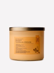 Bath & Body Works Sweet Vanilla Cream 3-Wick Candle 411g - Image 1 of 4