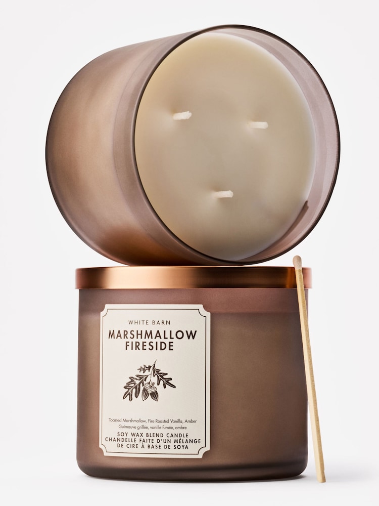 Bath & Body Works Marshmallow Fireside 3-Wick Candle - Image 2 of 5 Bath & Body Works Marshmallow Fireside 3-Wick Candle - Image 2 of 5