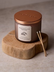 Bath & Body Works Marshmallow Fireside 3-Wick Candle - Image 4 of 5